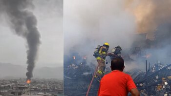 Incendio en Ancón deja el