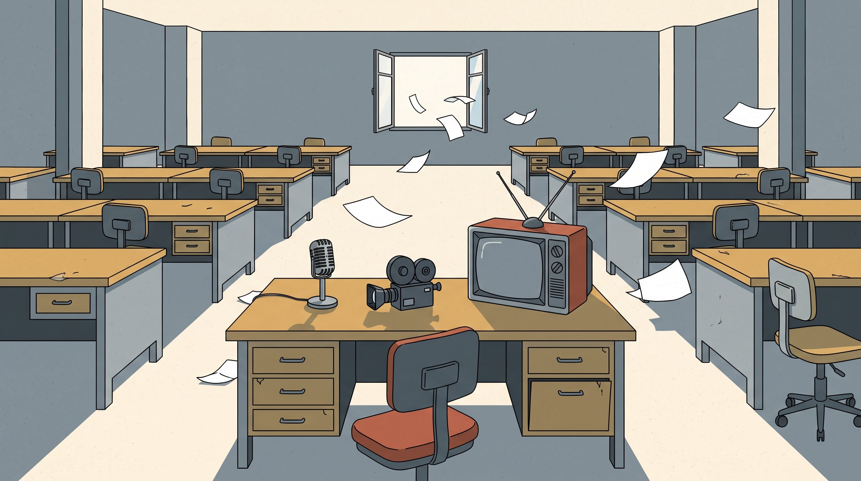 Jasé Raúl Gallego sostuvo que la carrera de Periodismo perdió atractivo por la emigración, los bajos salarios, la censura y las discrepancias políticas. (Imagen Ilustrativa Infobae)
