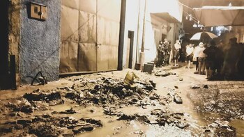 Parte de lo que dejaron