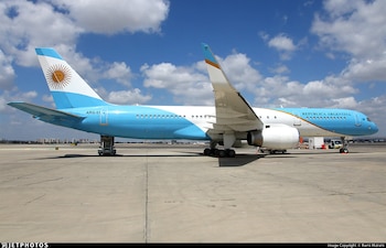 El avión presidencial ARG-01