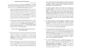 La familia menciona la entrega del teléfono de Angie entre las actuaciones que deberían aclararse. (FOTO: X)