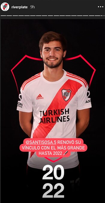 Así anunció River la renovación