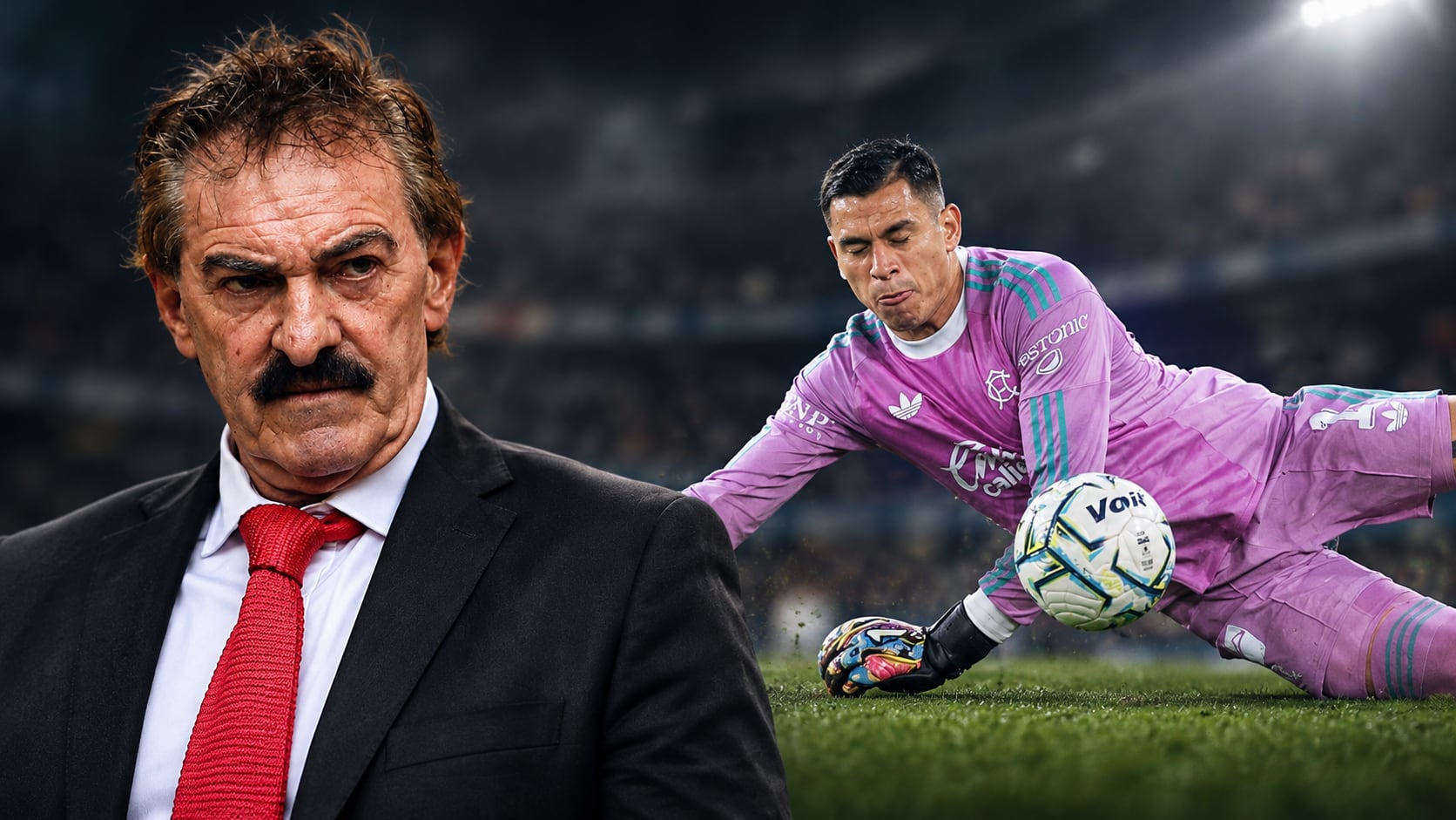 Ricardo La Volpe cuestionó las salidas de Luis Ángel Malagón en jugadas a balón parado y sostuvo que el portero del América debe corregir el manejo de su área (Especial)