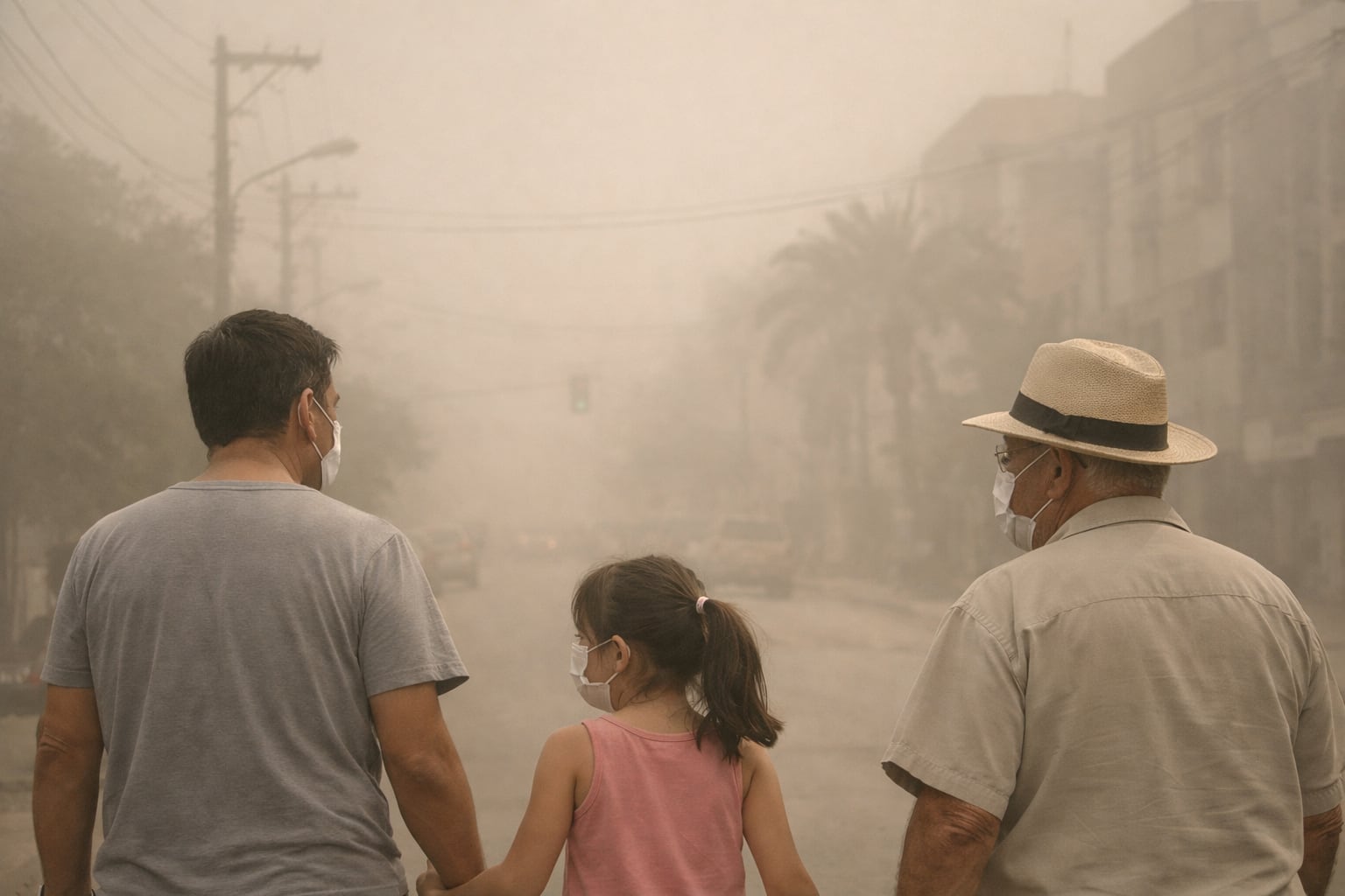 Polvo del Sahara mantendrá bajo bruma a Honduras durante julio y expertos advierten sobre posibles efectos en la salud