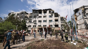 Rusia denuncia que países occidentales no envíen condolencias por ataque ucraniano a una universidad de Lugansk
