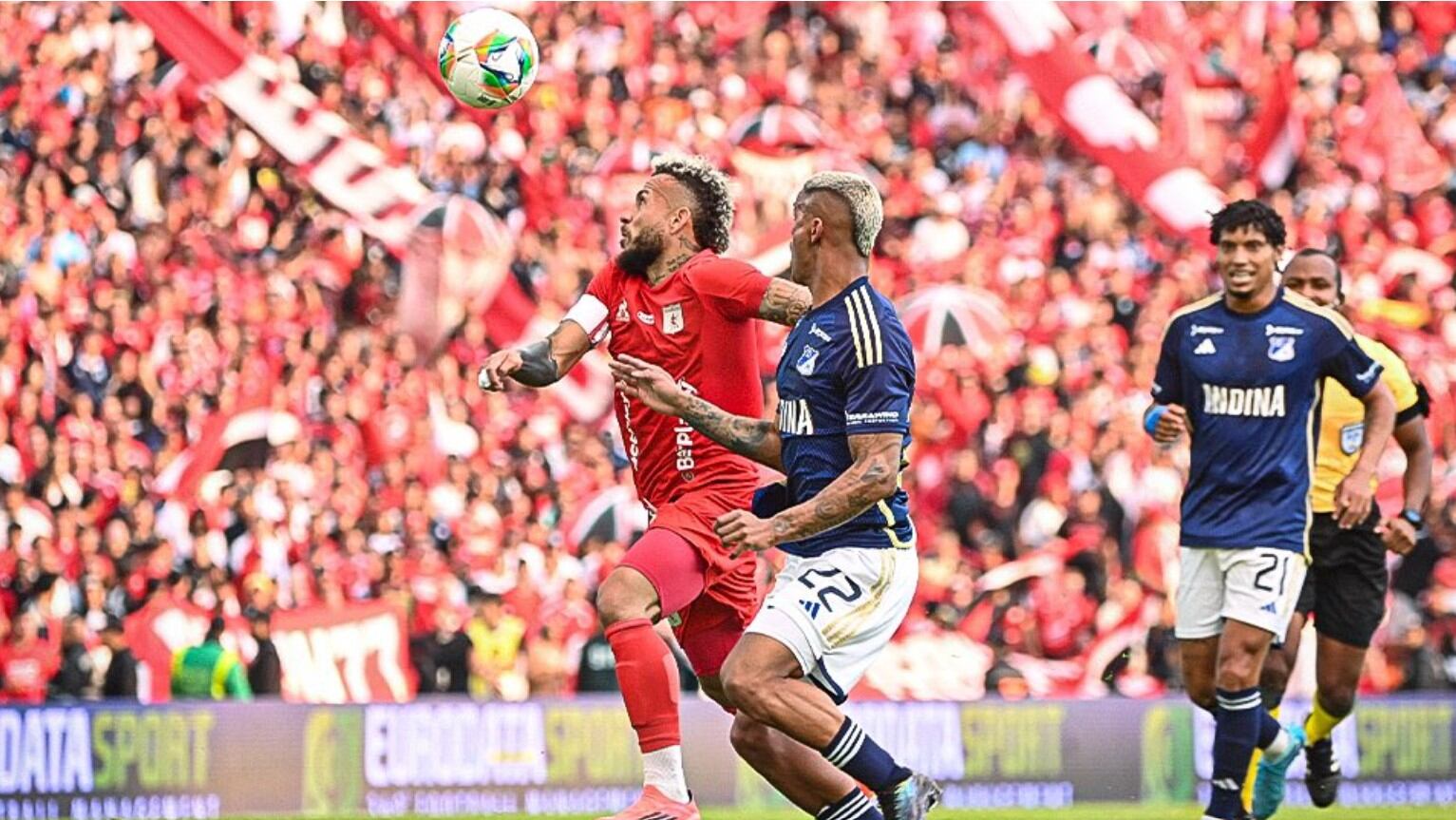 América y Millonarios tendrían a dos de las figuras más importantes del fútbol colombiano para 2025 - crédito América de Cali