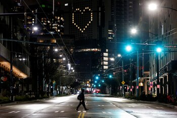Las calles de Seattle solas