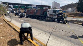 Choque de tráiler en Nayarit
