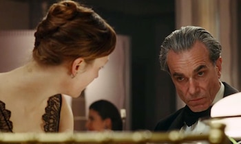 Daniel Day-Lewis, junto a Vicky