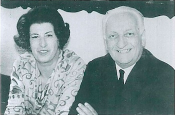 Enzo Ferrari y Lina Lardi