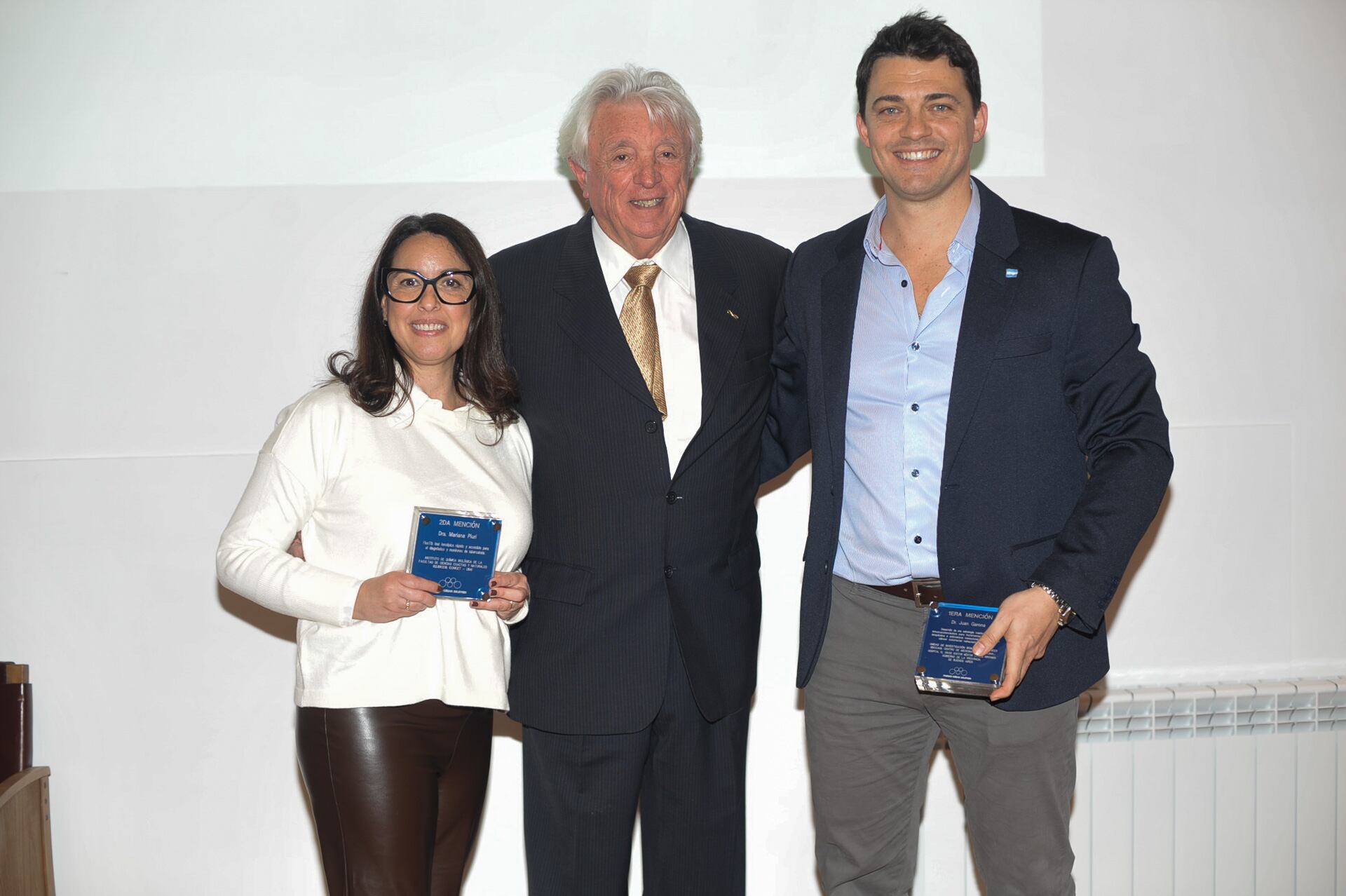 Los galardonados de la noche fueron Mariana Piuri, Ernesto Podestá y Juan Garona