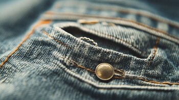 Los remaches metálicos en los