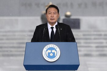 El presidente de Corea del