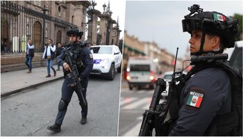 Las autoridades de seguridad desplegaron