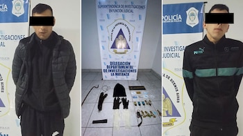 Dos sospechosos fueron detenidos por