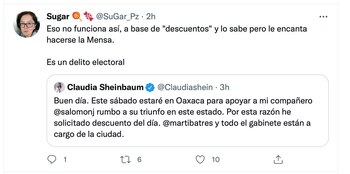Critican a Claudia Sheinbaum por
