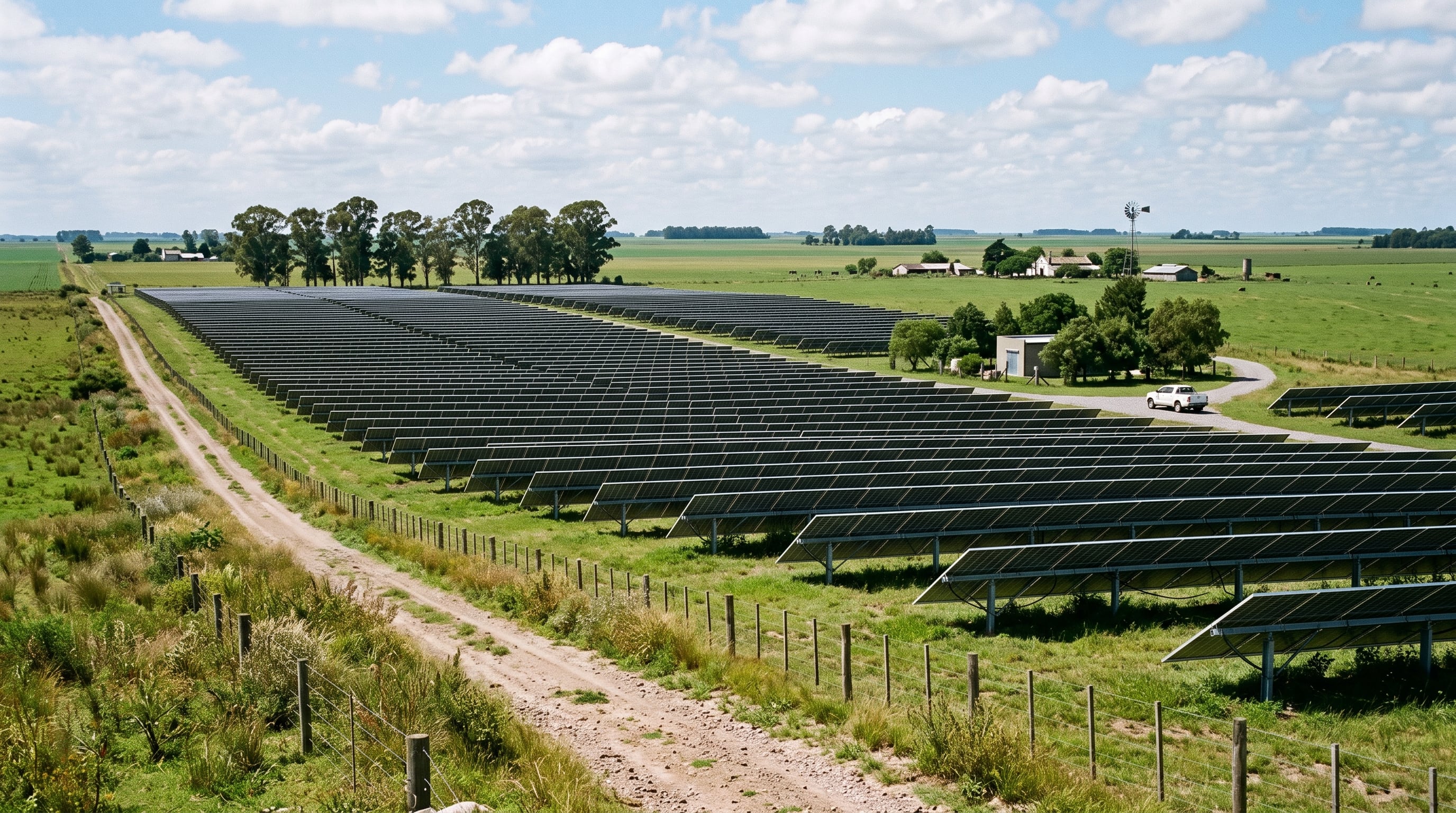 Presentaron un proyecto para crear parque solares en la provincia de Buenos Aires. (Imagen ilustrativa Infobae)