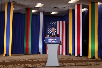 Joe Biden visitó florida el