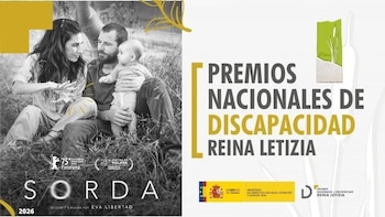 La película 'Sorda', Premio Nacional de Discapacidad Reina Letizia de cultura inclusiva
