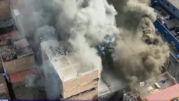 Incendio de gran magnitud en