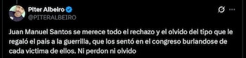 Piter Albeiro - crédito @PITERALBEIRO/X