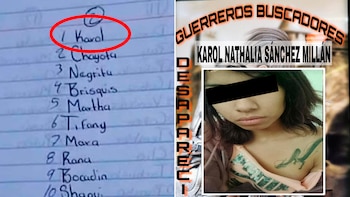 Algunos de los objetos hallados