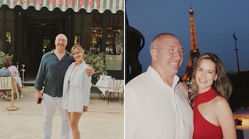 Altair Jarabo y Frédéric García celebran 5 años de matrimonio en Francia