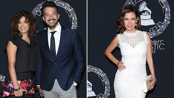 El conductor y Anna Ferro