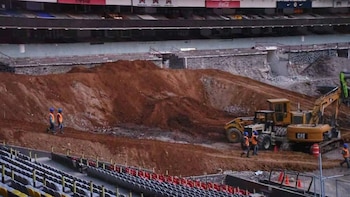 Avanzan los trabajos de remodelación