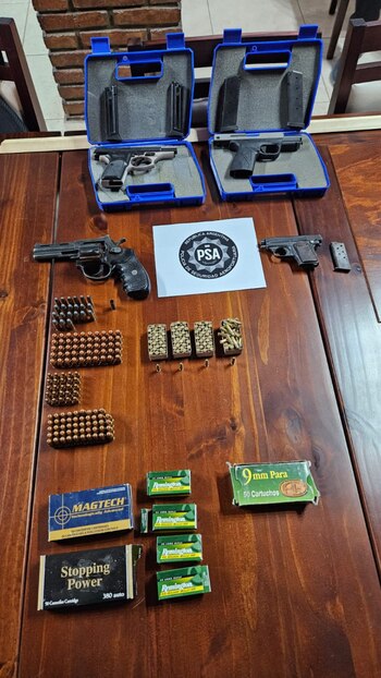 Los elementos secuestrados por las