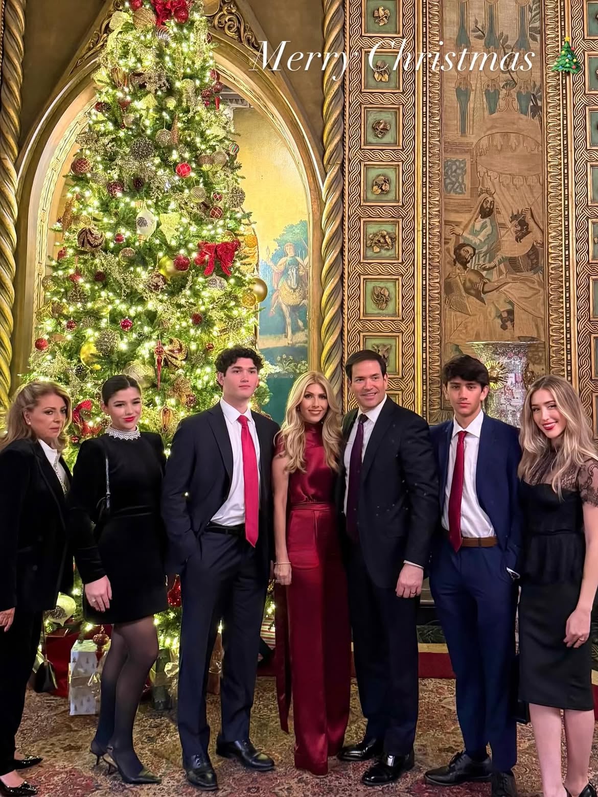 Esta es la familia del secretario de Estado de EE. UU., Marco Rubio, y Jeanette Dousdebes - crédito jeanettedrubio/Instagram