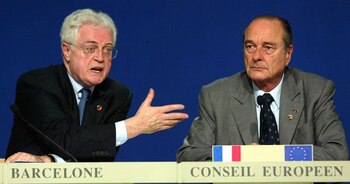 Jospin y Chirac. (AFP)