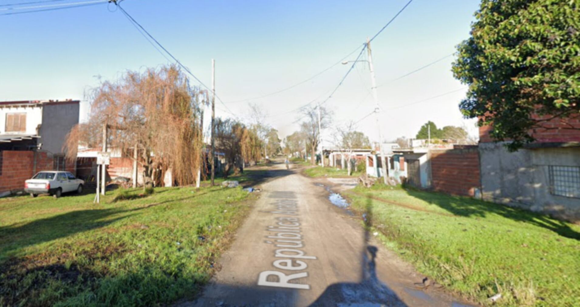 La cuadra de República Árabe Siria al 2700 de Mar del Plata donde ocurrieron los hechos (Google Maps)