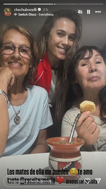 Chechu Bonelli sorprendió a sus