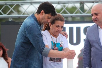 Graciela y Silvino, los padres