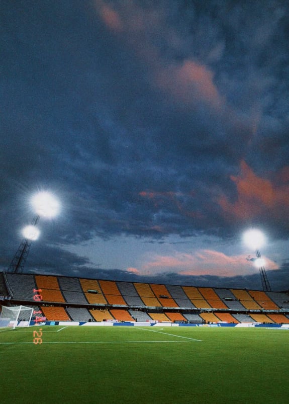 Así está el estadio Atanasio Girardot en la previa del clásico paisa entre Atlético Nacional y el DIM - crédito @DIM/Instagram