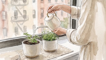 ¿Té de manzanilla para las plantas? Qué dice una experta sobre este truco casero