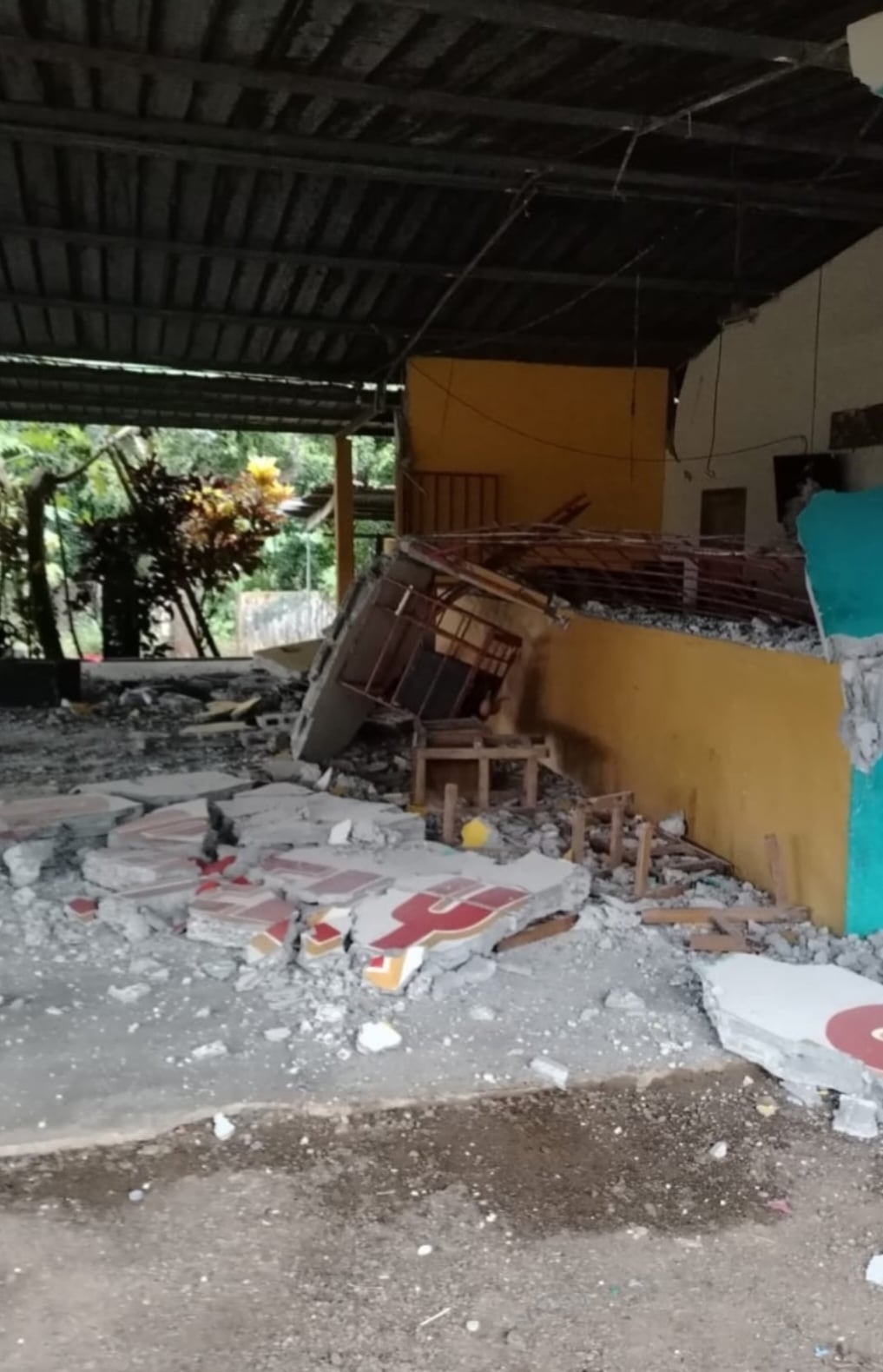 El terremoto de magnitud 7.5 tuvo su epicentro a unos 39 kilómetros al noroeste de Tonosí, donde las autoridades reportan comunidades incomunicadas y escasez de suministros. Tomada de Instagram