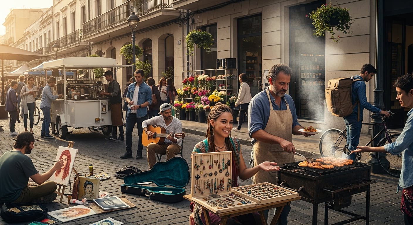 Los ingresos de los trabajadores por cuenta propia crecieron 42,3% interanual, por encima del avance registrado entre los asalariados (Imagen Ilustrativa Infobae)