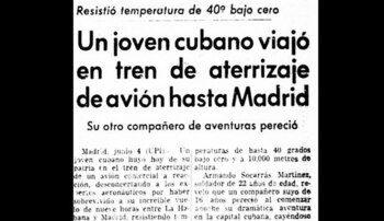 Armando Socarrás, un joven cubano,