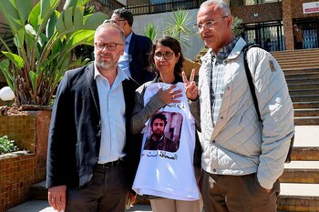 El secretario general de Reporteros