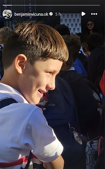 La historia que compartió Vicuña