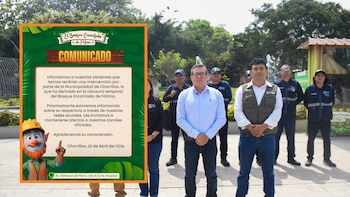 Parque Fátima cierra temporalmente tras inspección de Defensa Civil