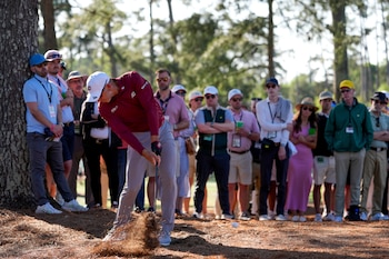 El golfista protagonizó un ataque de furia (AP)