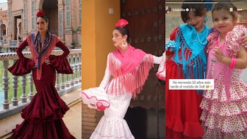 Rocío Osorno y Lola Lolita en la Feria de Sevilla 2026 (Instagram)