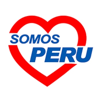 Logo del Partido Somos Perú, elección Perú 2026
