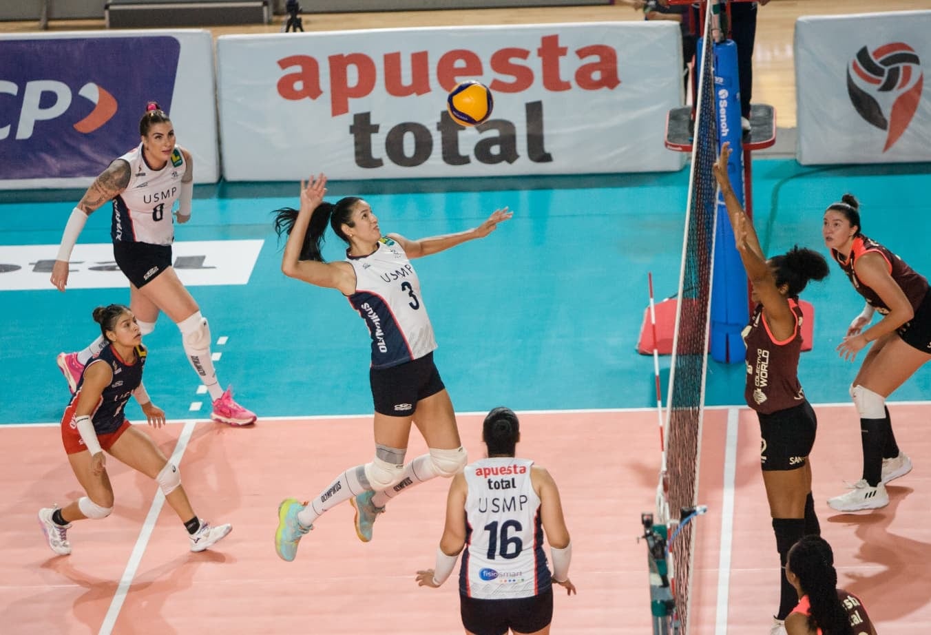 Universitario vs San Martín: partido por la Liga Peruana de Vóley 2025