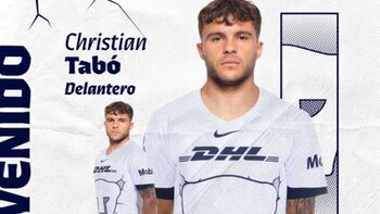 Christian Tabó, proveniente del Cruz
