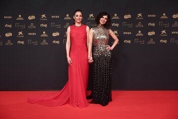 Las actrices Leonor Watling (i)