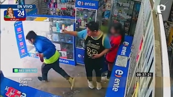 Bodeguero defendió a dos niñas